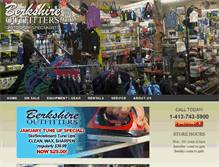 Tablet Screenshot of berkshireoutfitters.com